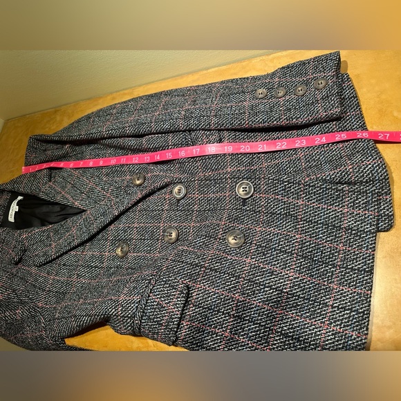 Heartloom Elegant Ivy Tweed Blazer, Black/Grey/Fuchsia/Blue Weave, XS, NWOT! - Picture 12 of 15